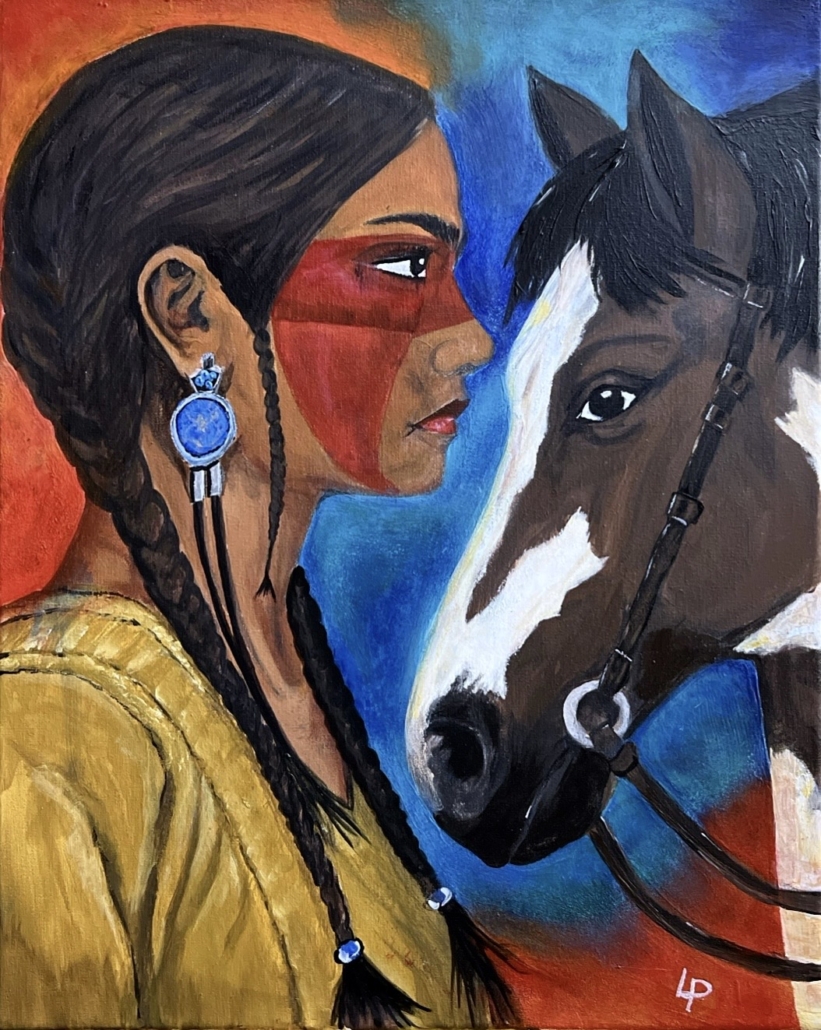 Spirit Companions (Woman / Horse)