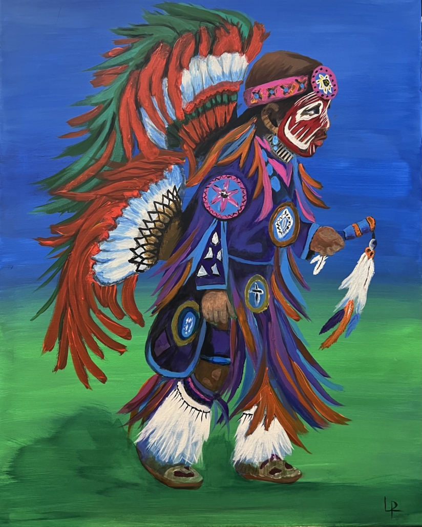 Little Spirit Dancer (Powwow Dancer)