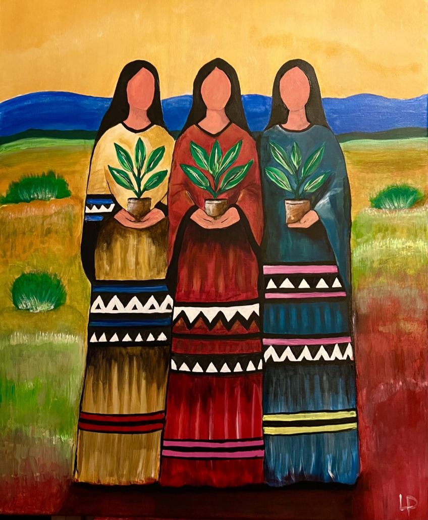 Three Nations, One Spirit (Three Ladies)